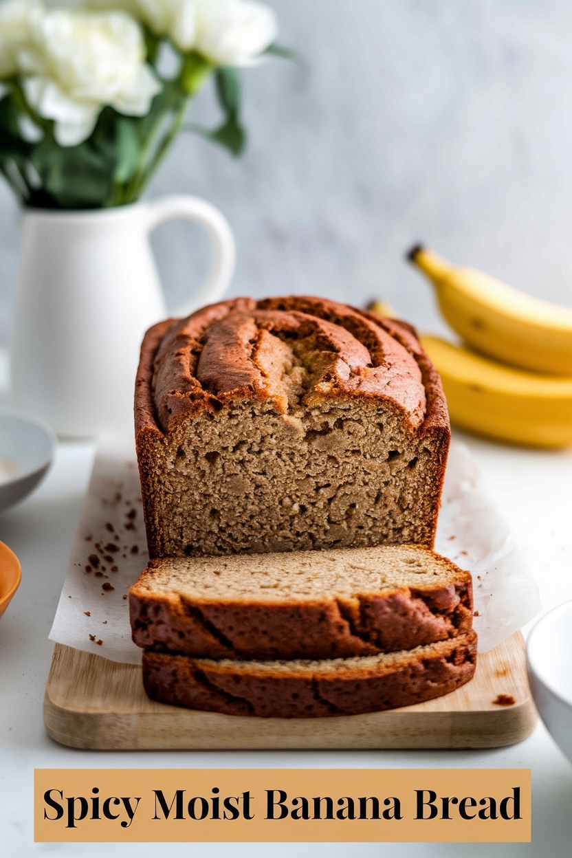 moist banana bread - Extra Photo