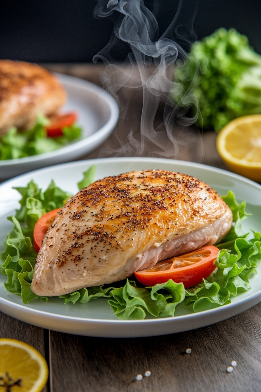 juicy baked chicken breast