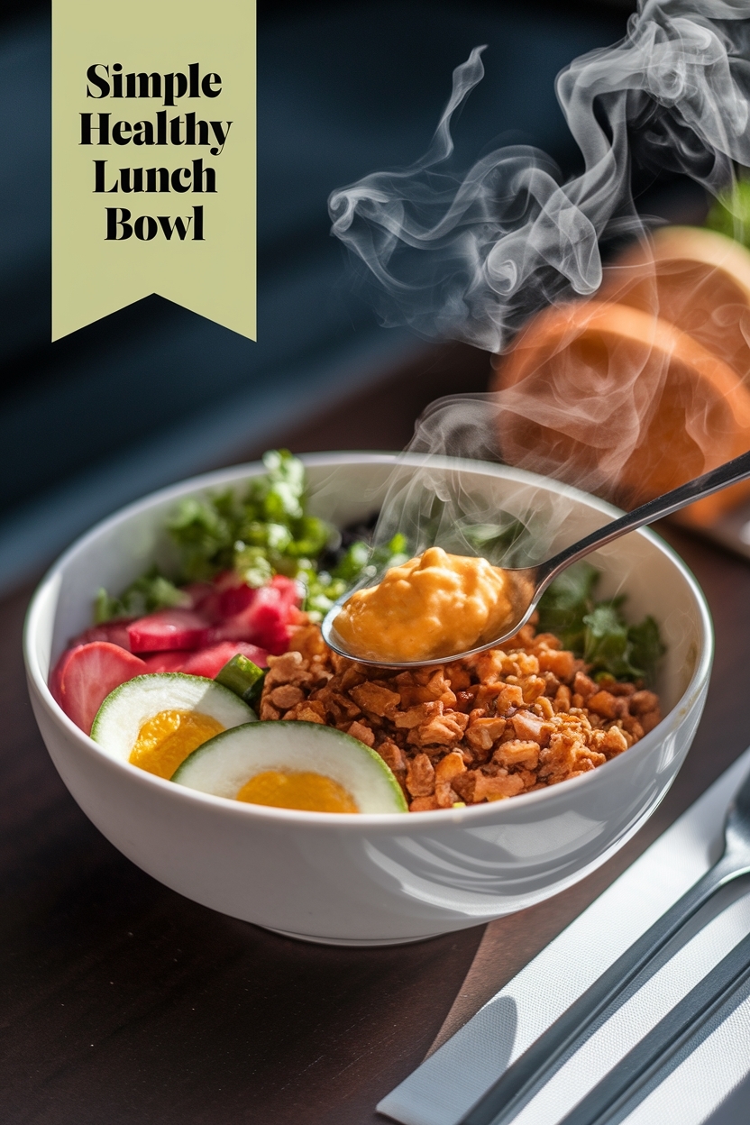 healthy lunch bowl - Extra Photo