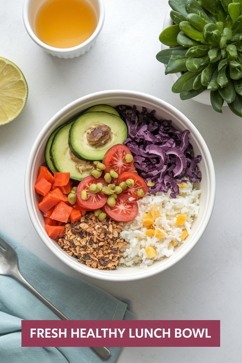 healthy lunch bowl - Extra Photo
