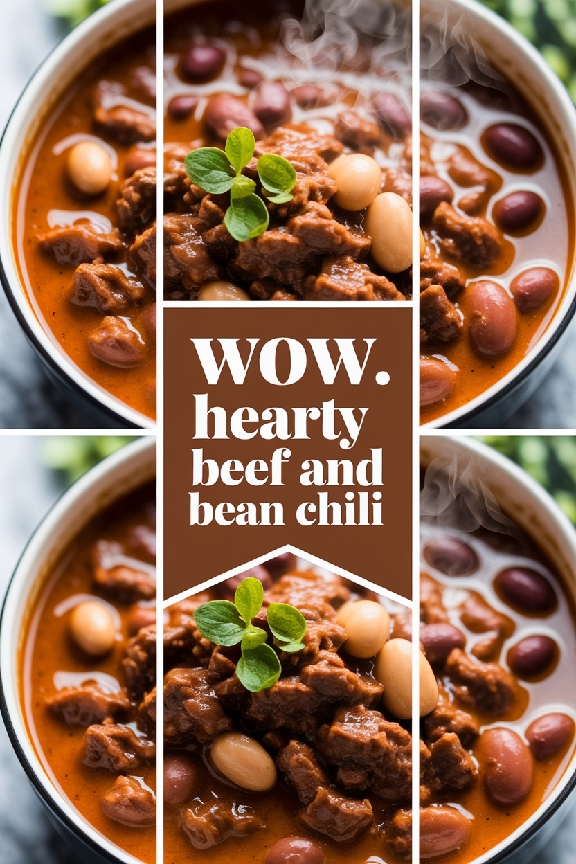 hearty beef and bean chili - Extra Photo