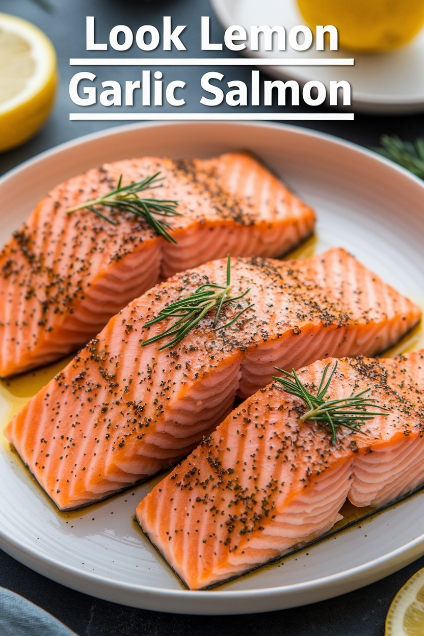lemon garlic salmon