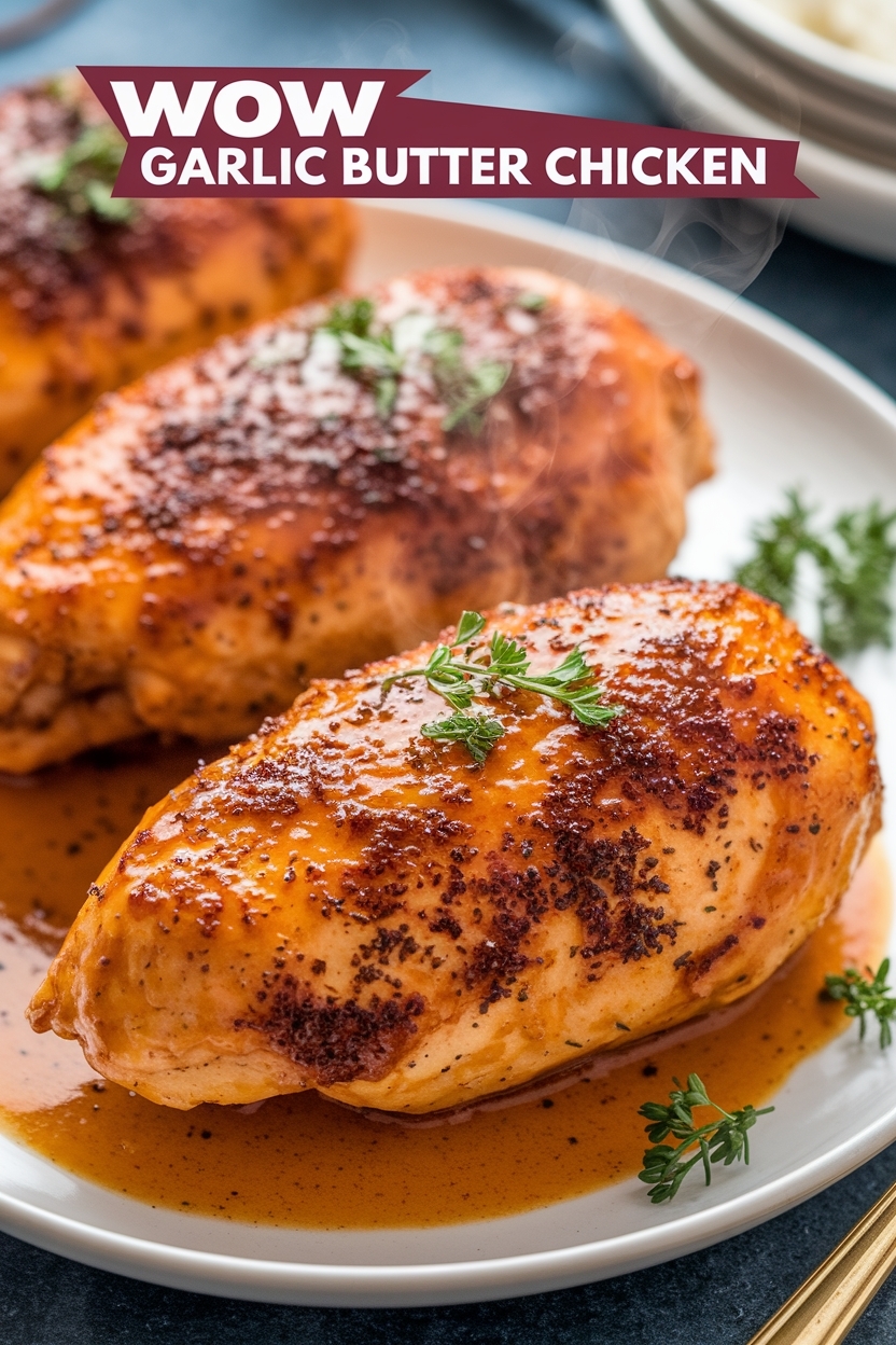 garlic butter chicken - Extra Photo