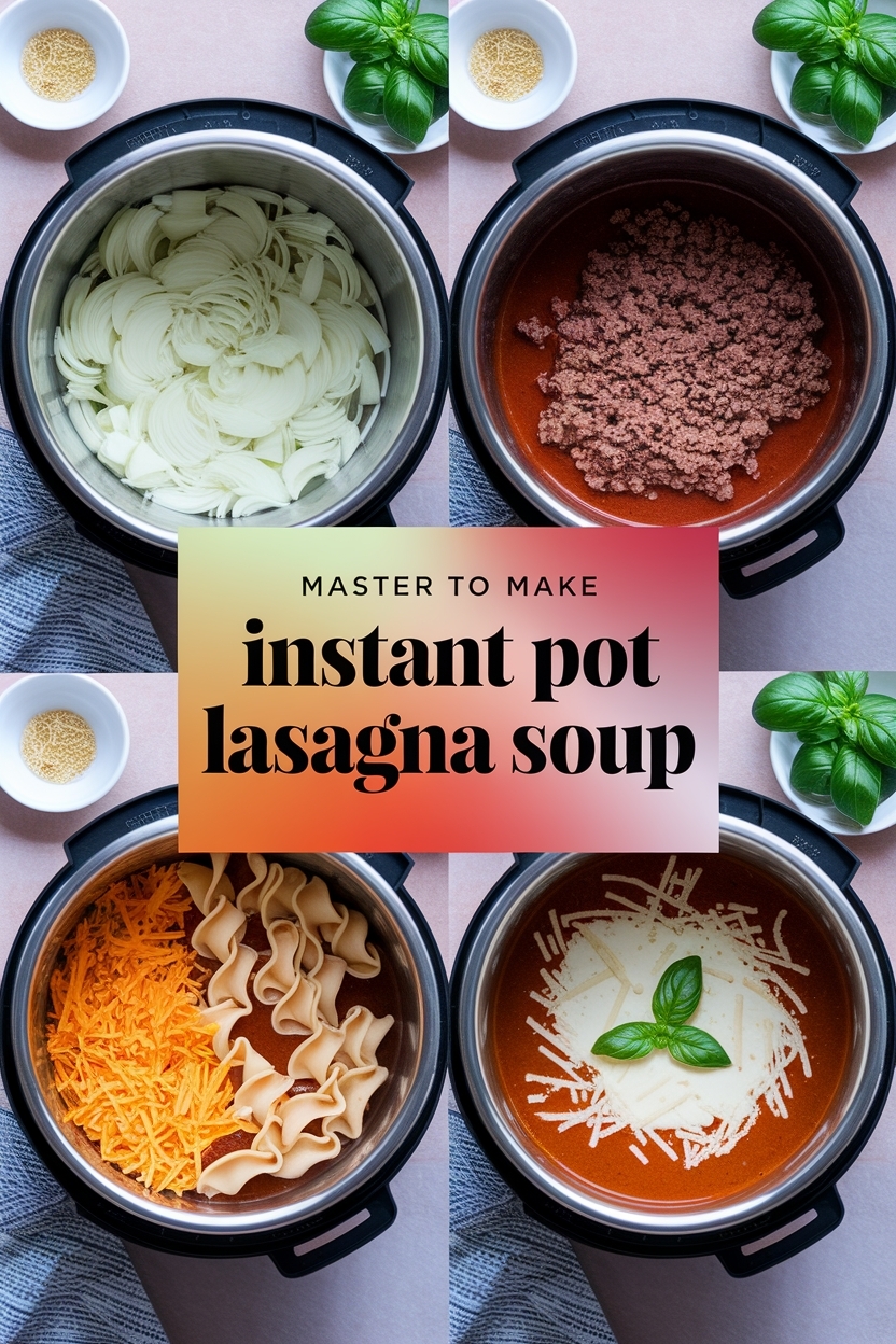 instant pot lasagna soup