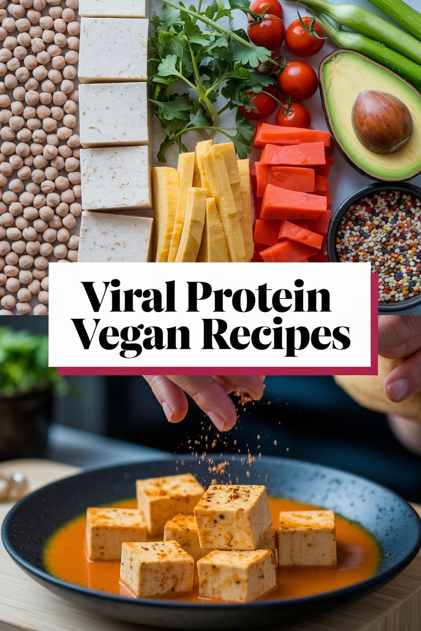 protein vegan recipes