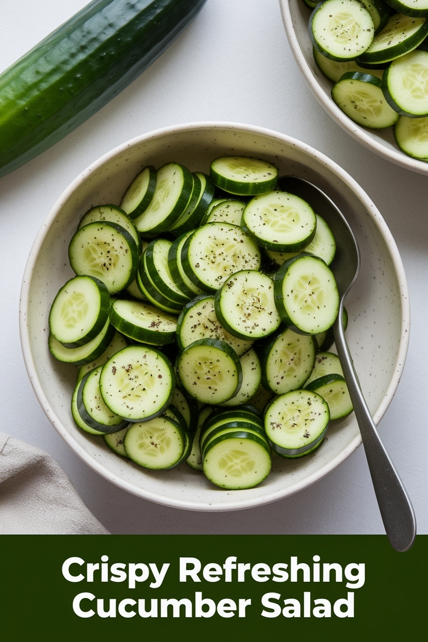 refreshing cucumber salad