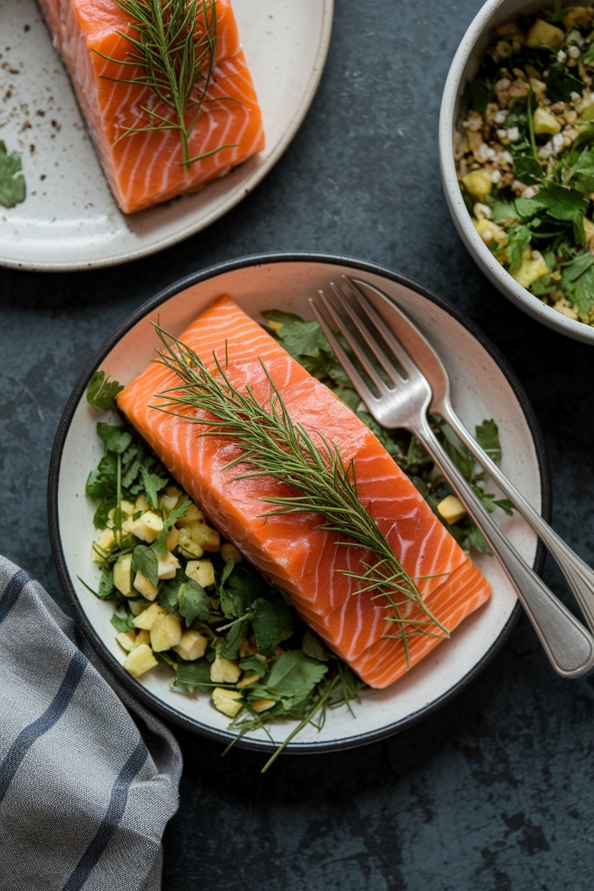 salmon dinner ideas topdown