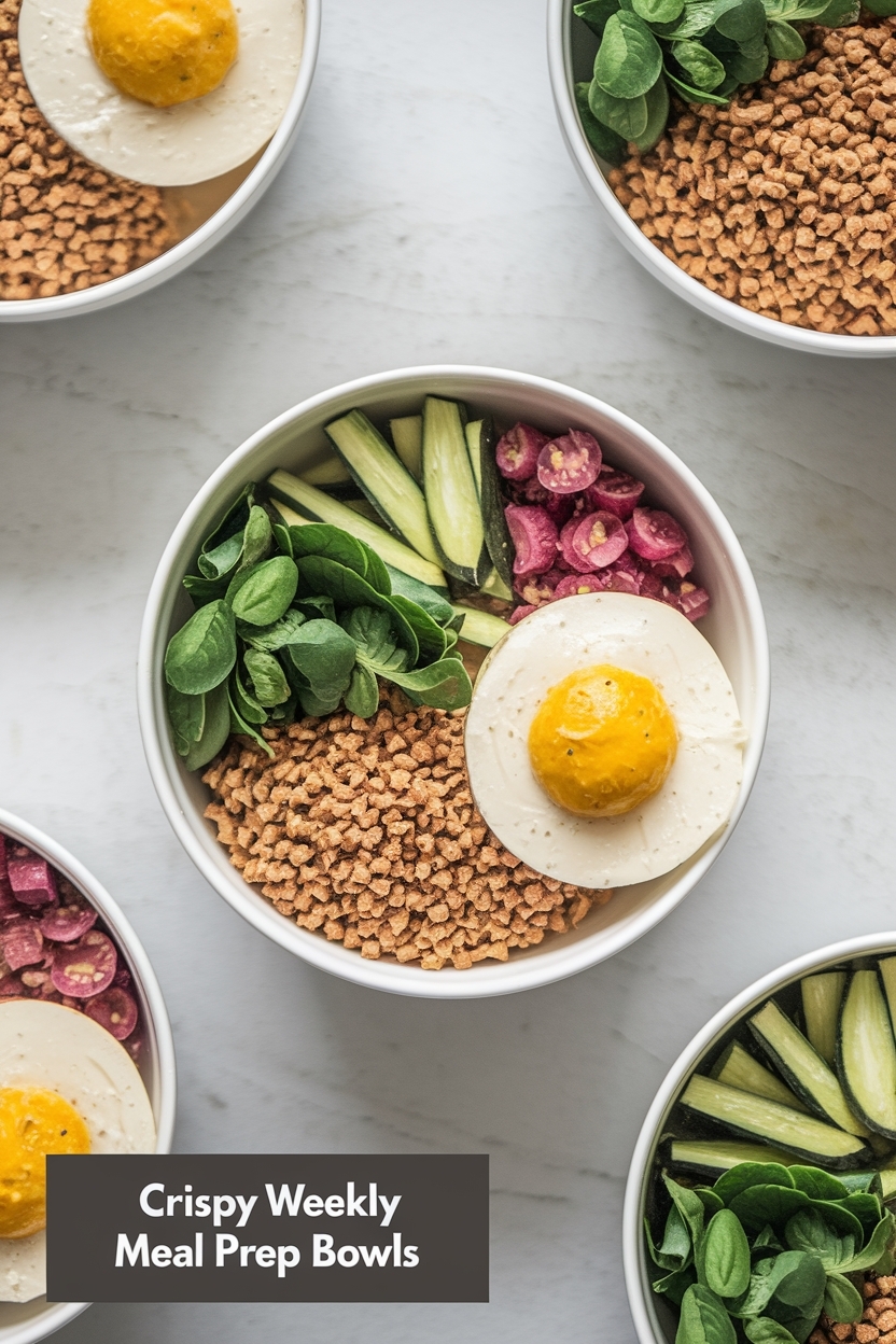 weekly meal prep bowls
