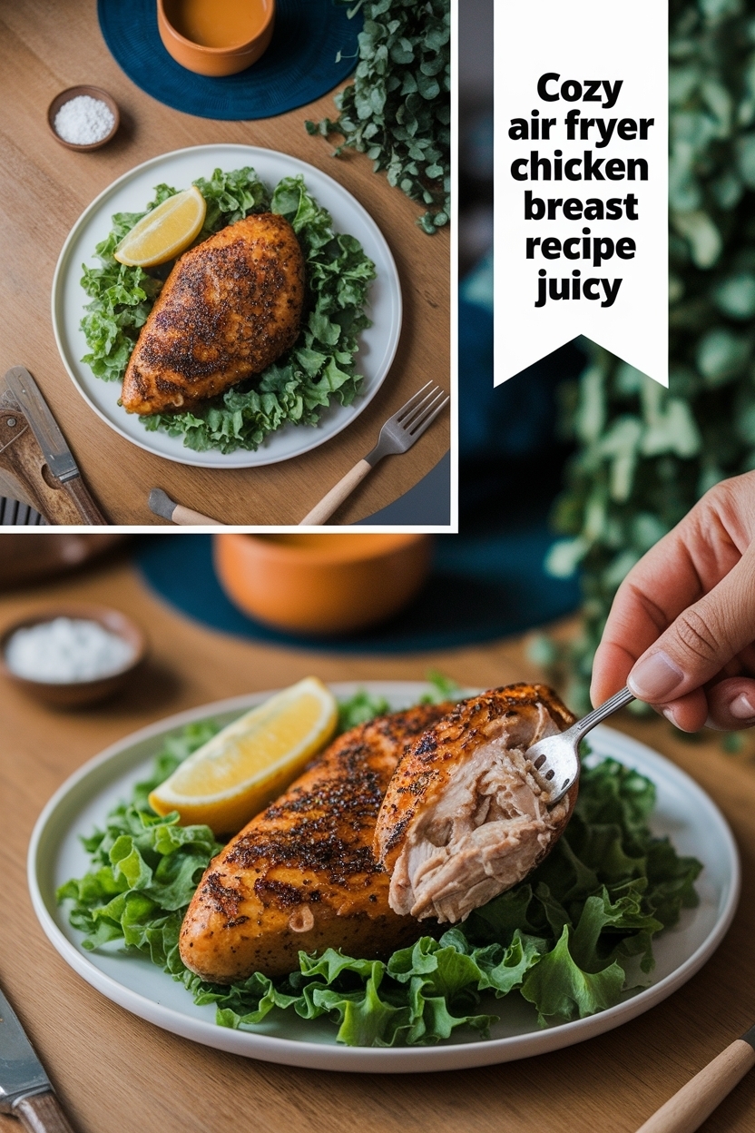 air fryer chicken breast recipe juicy