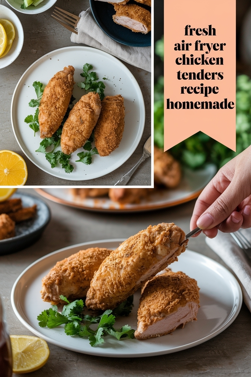 air fryer chicken tenders recipe homemade