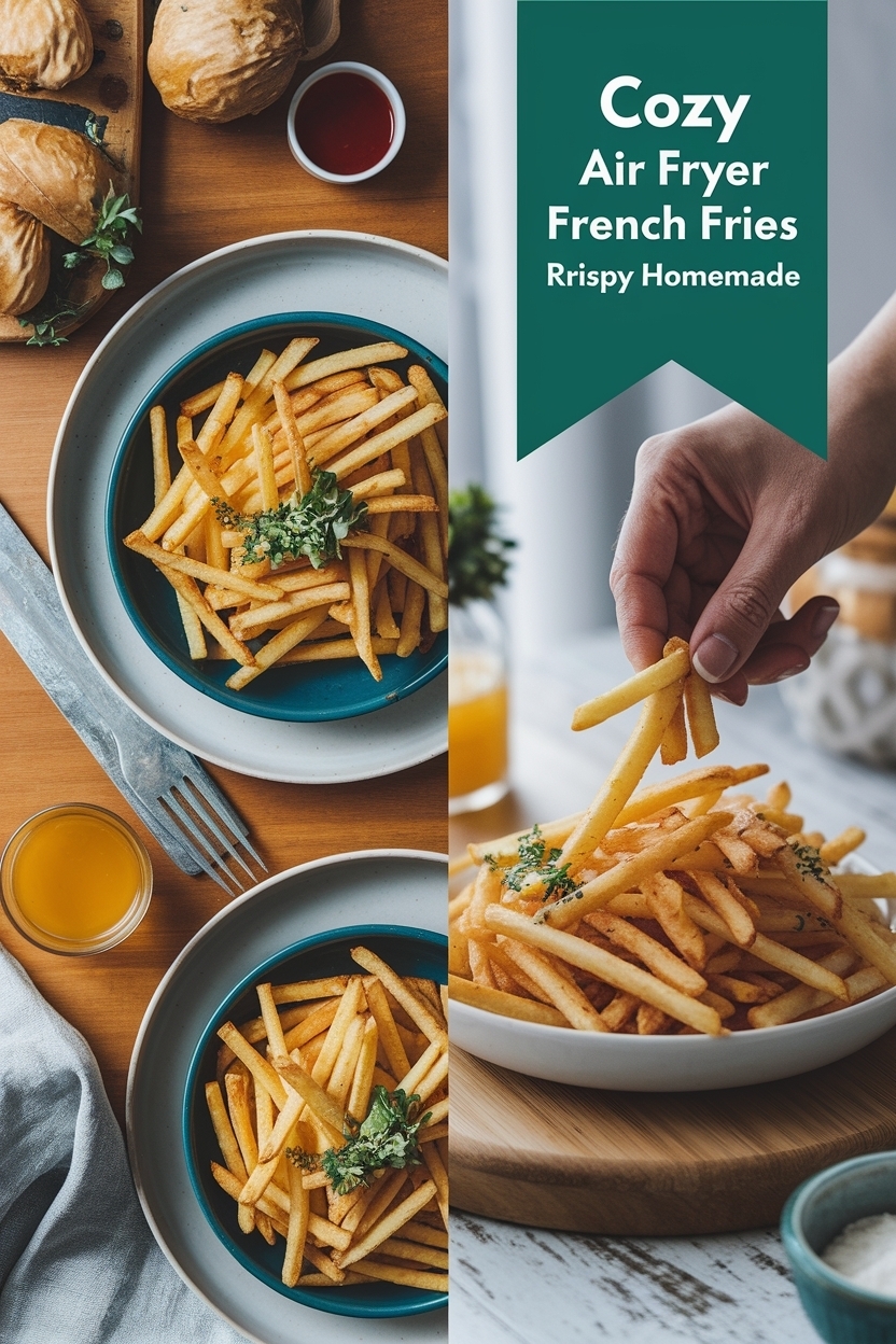 air fryer french fries recipe crispy homemade