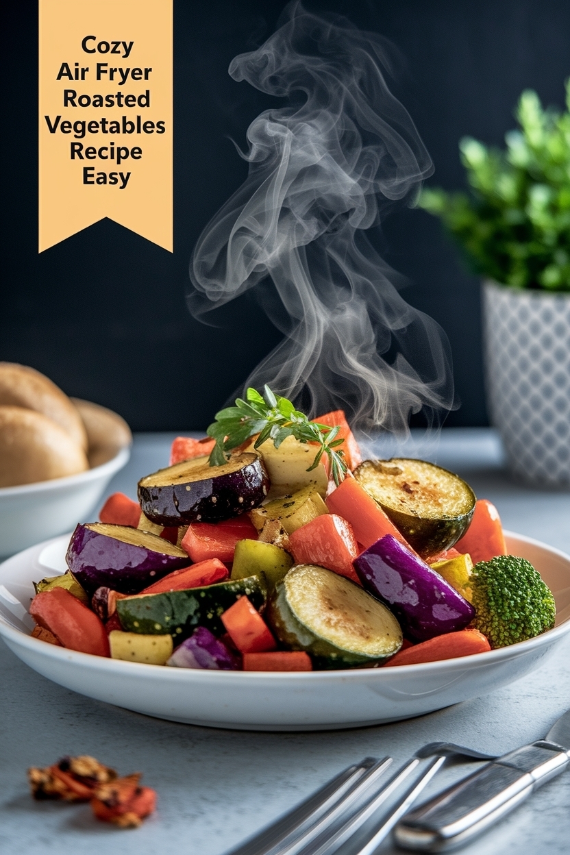 air fryer roasted vegetables recipe easy