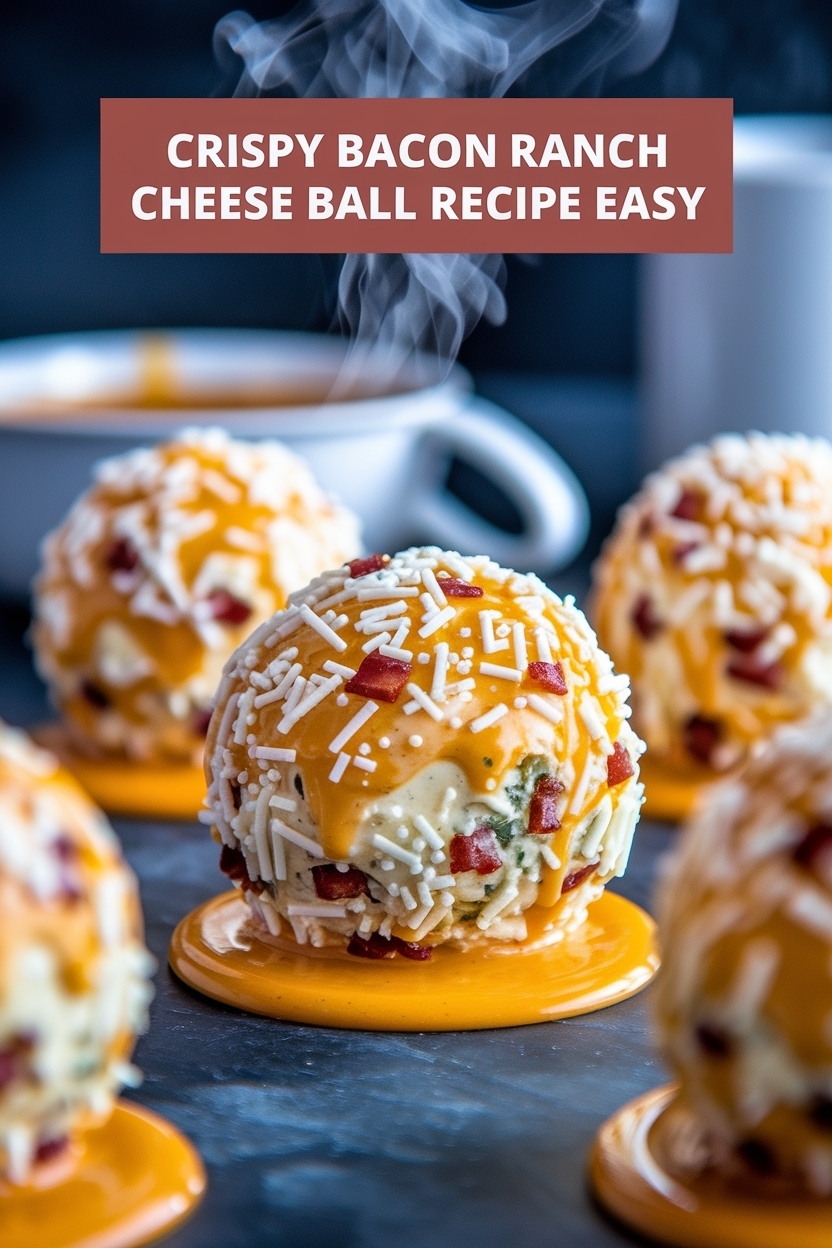 bacon ranch cheese ball recipe easy