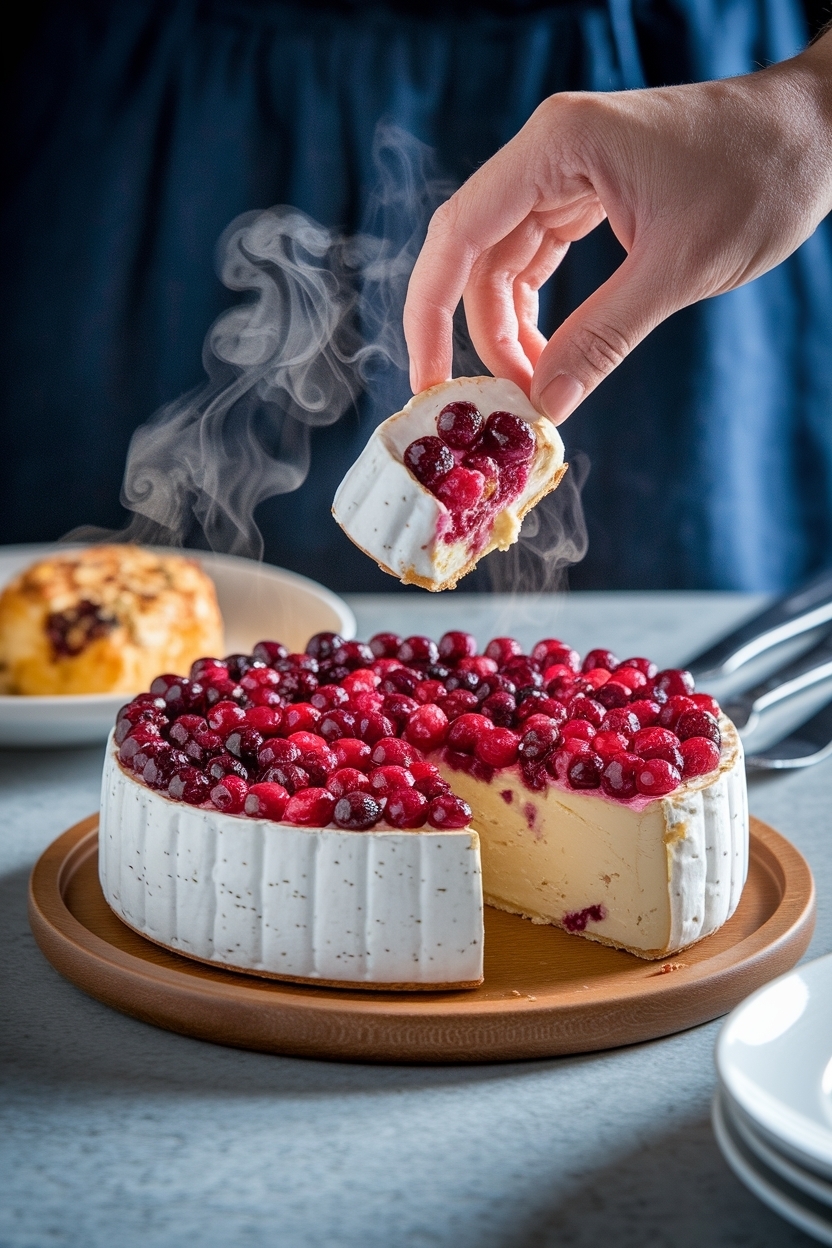baked brie recipe with cranberries easy
