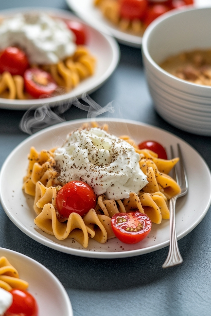 baked feta pasta cherry tomatoes viral
