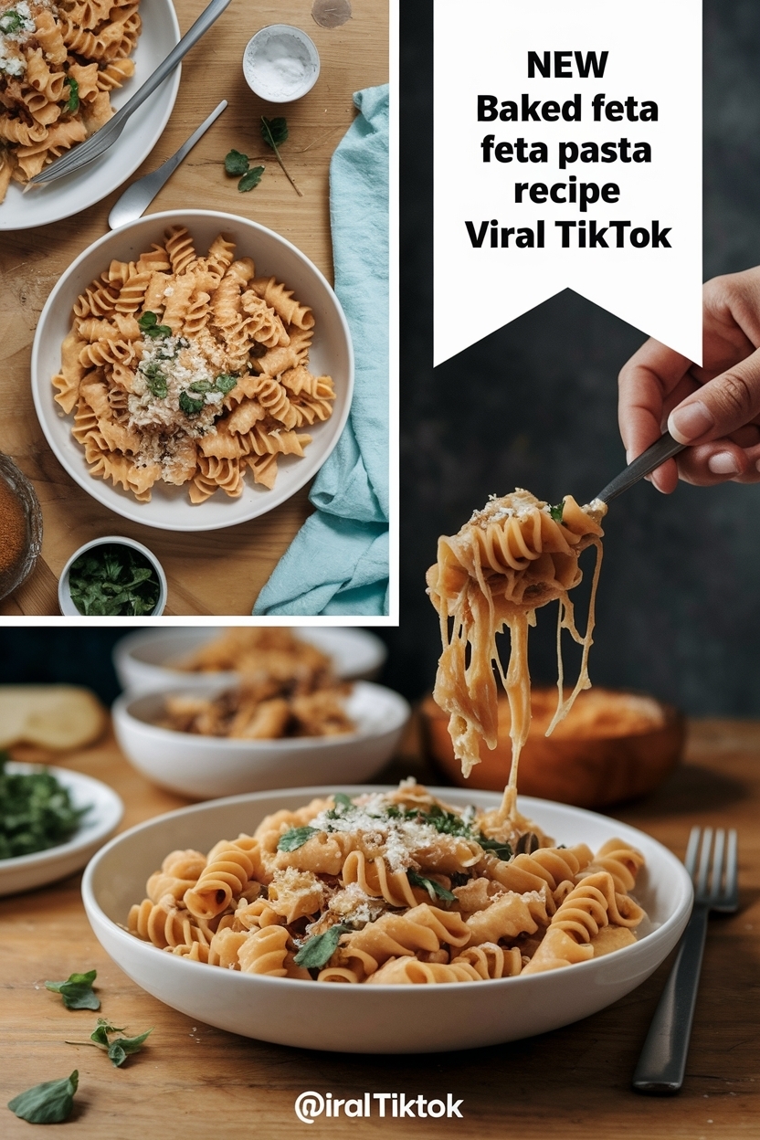 baked feta pasta recipe viral tiktok