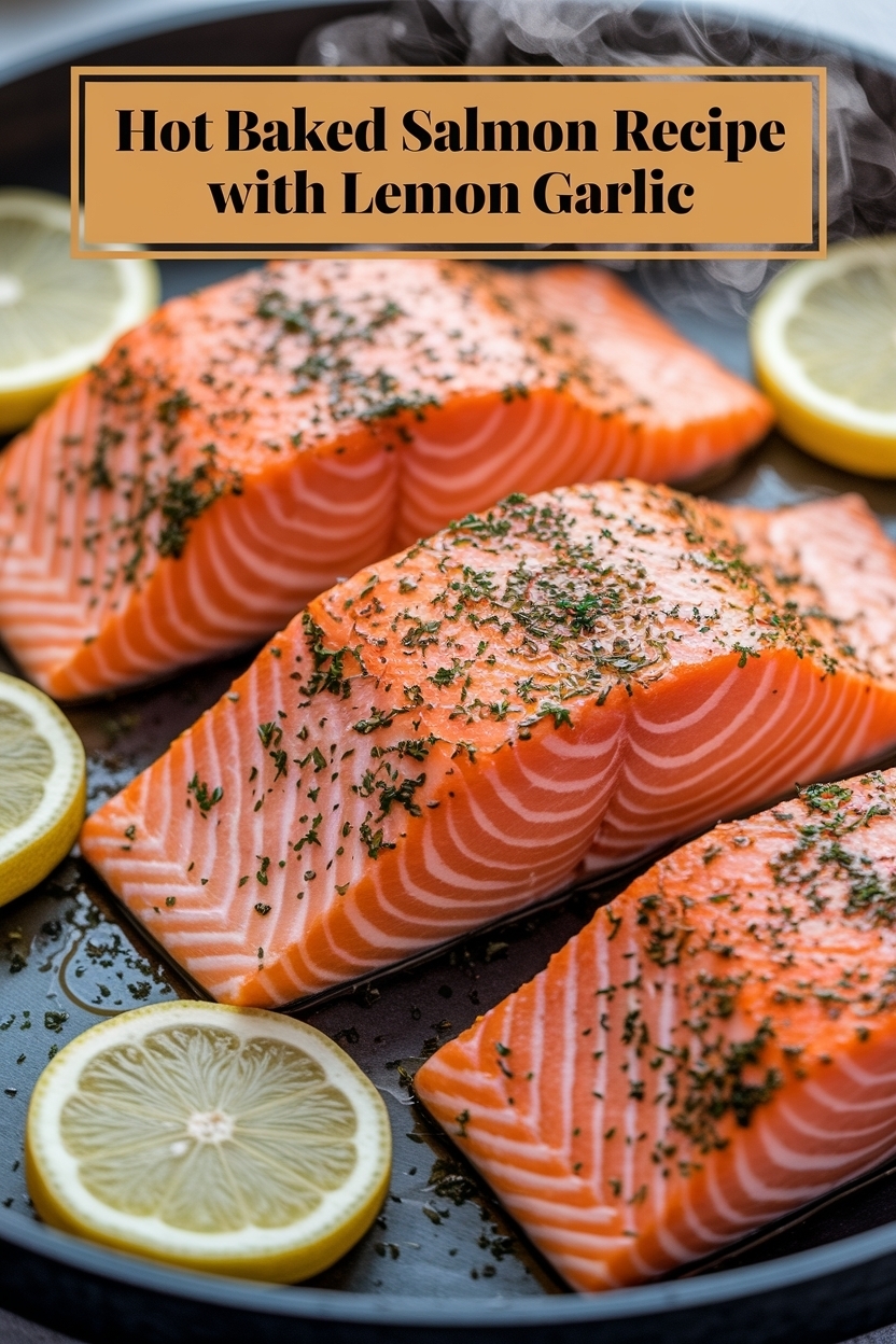 baked salmon recipe with lemon garlic