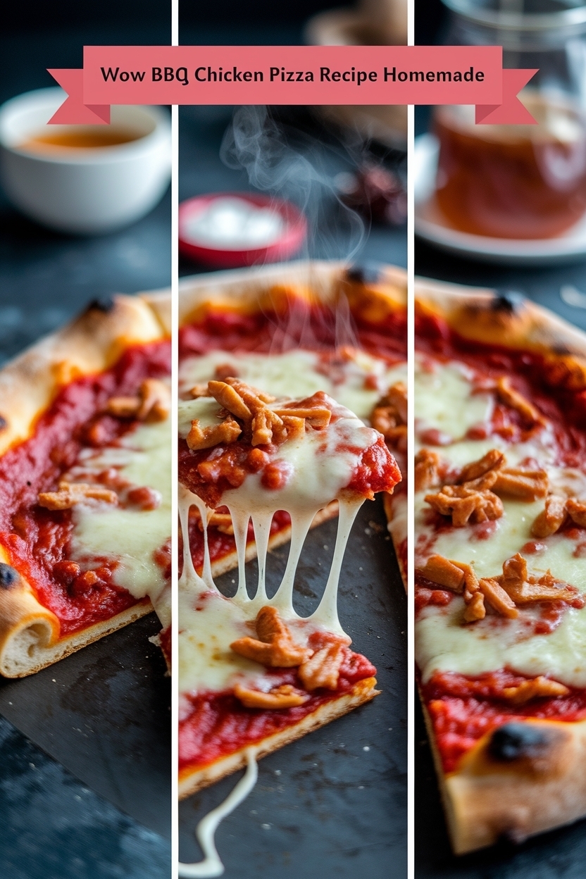 bbq chicken pizza recipe homemade