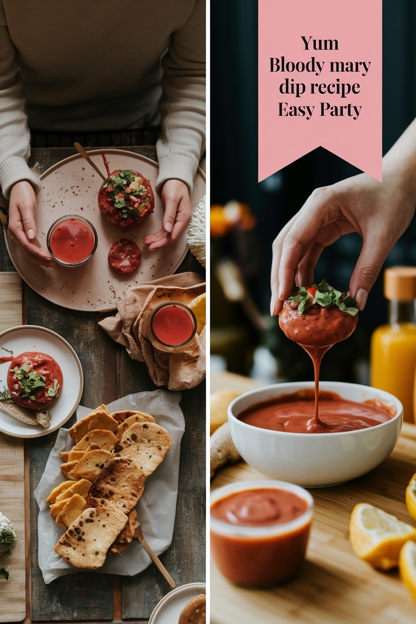 bloody mary dip recipe easy party