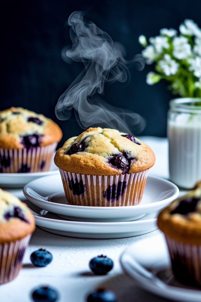 blueberry muffins recipe moist fluffy