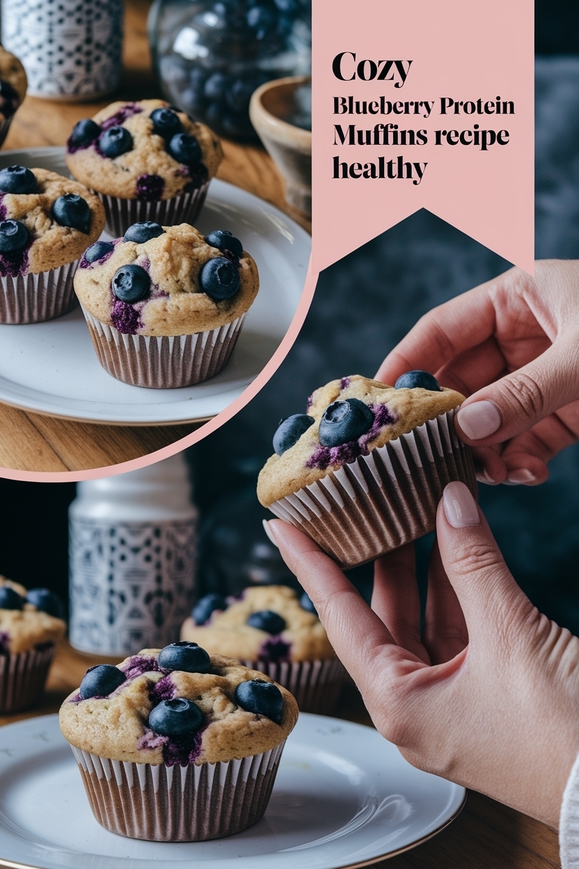blueberry protein muffins recipe healthy
