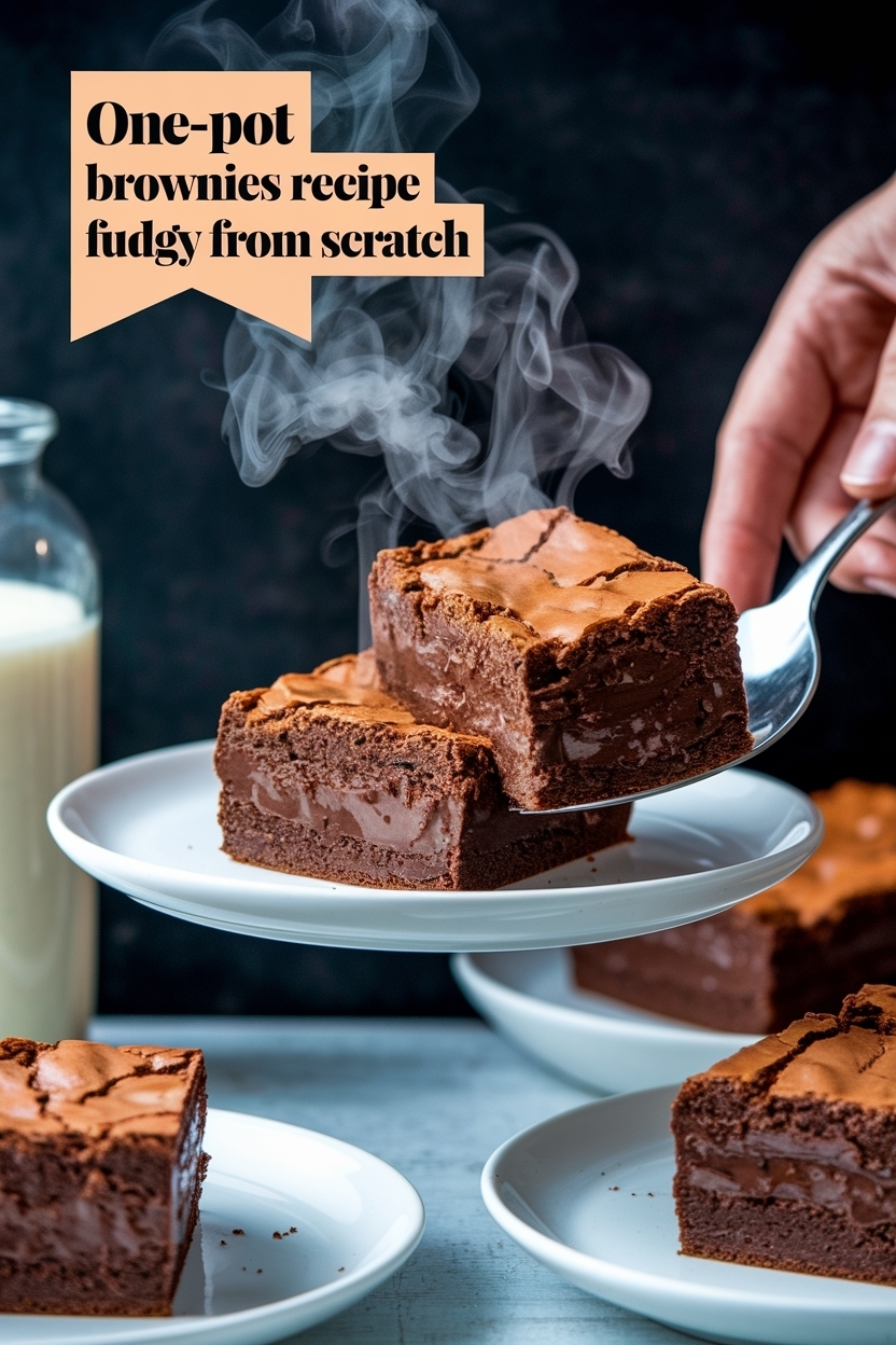 brownies recipe fudgy from scratch
