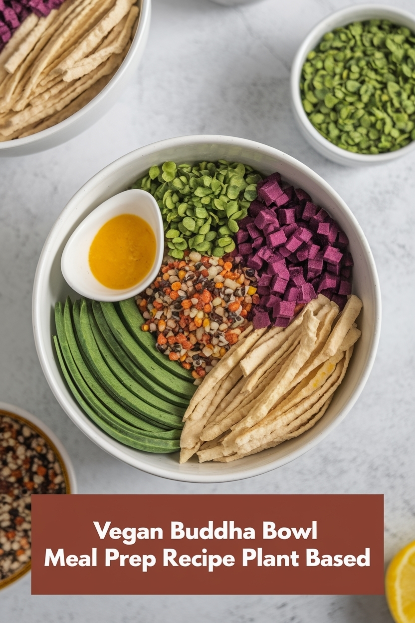 buddha bowl meal prep recipe plant based