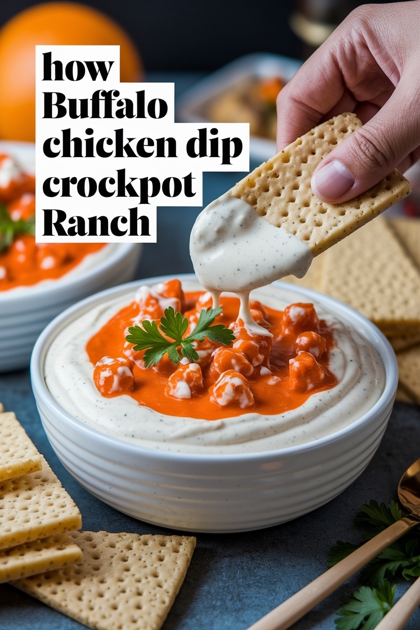 buffalo chicken dip crockpot ranch