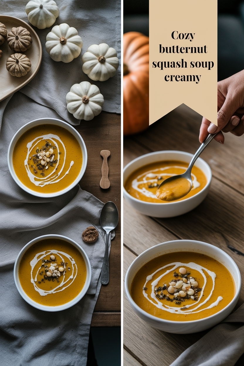 butternut squash soup recipe creamy