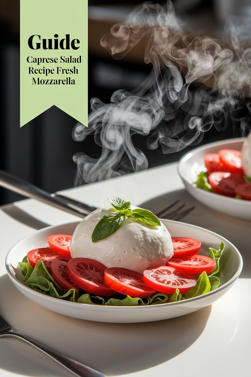 caprese salad recipe fresh mozzarella