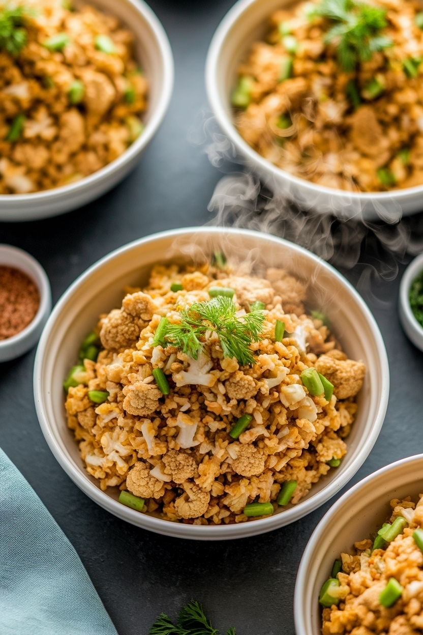 cauliflower fried rice recipe keto takeout style