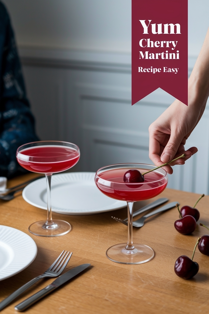 cherry martini recipe easy