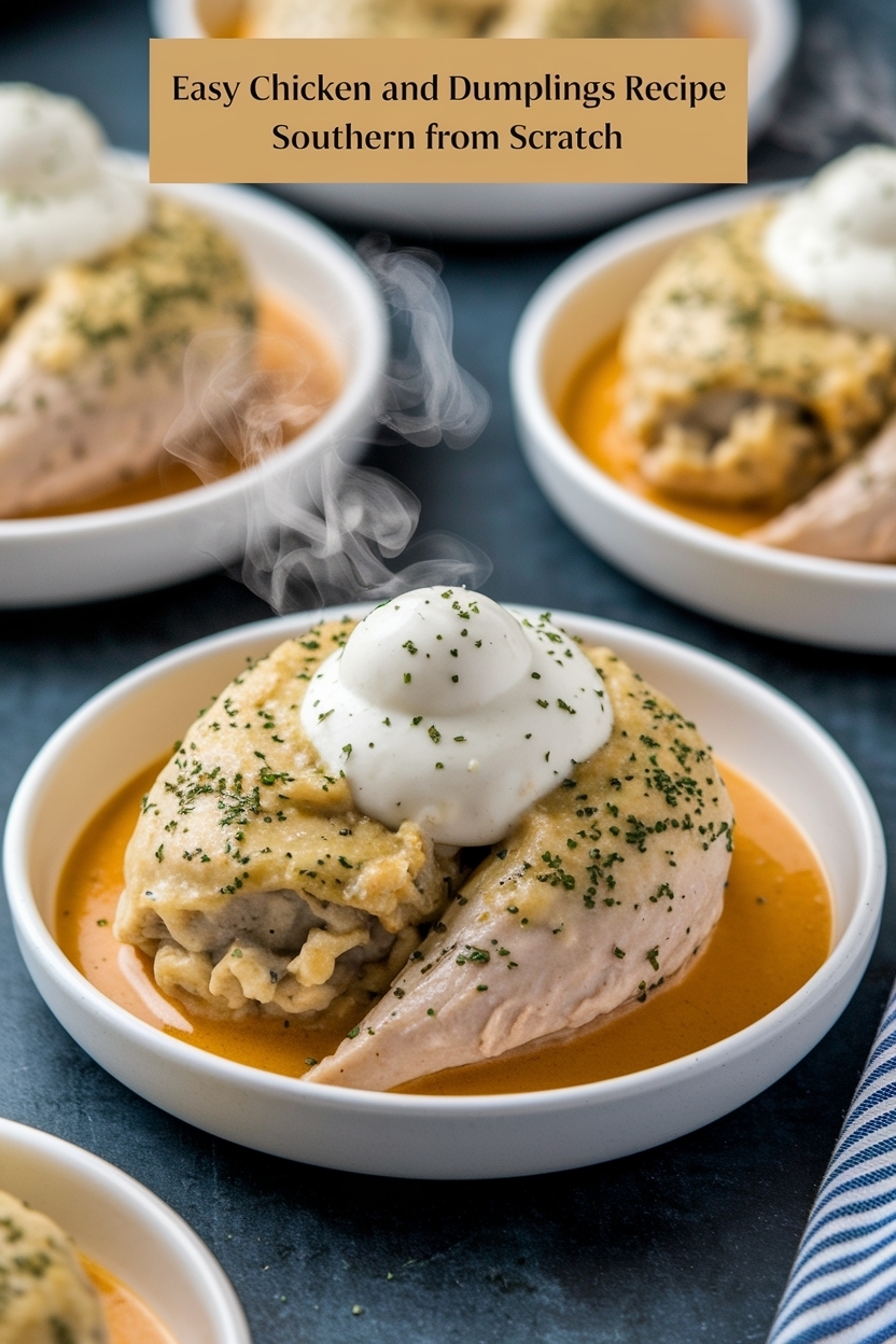 chicken and dumplings recipe southern from scratch