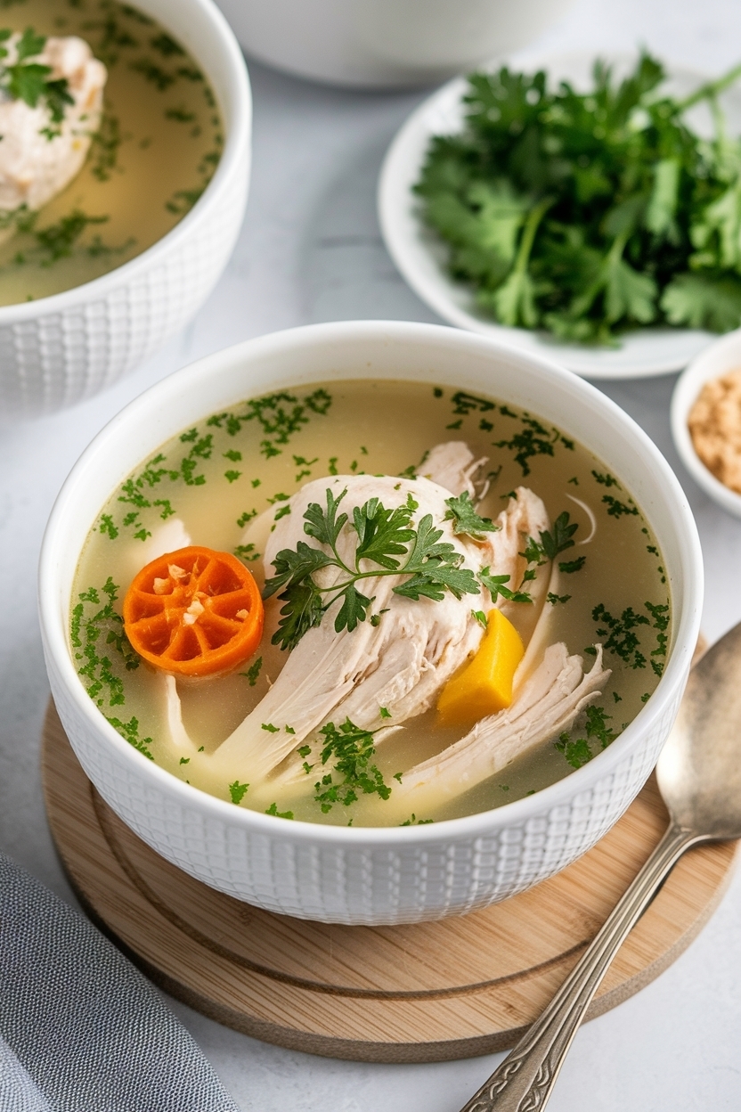 chicken soup recipe homemade healing