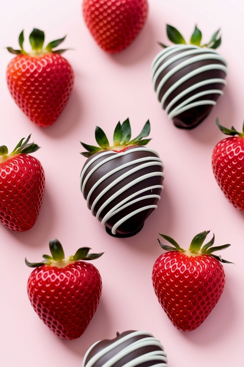 chocolate covered strawberry hearts easy