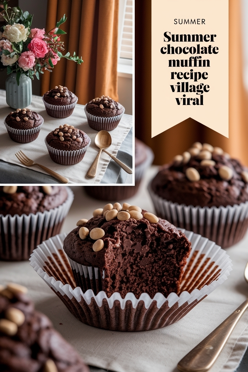 chocolate muffin recipe olympic village viral