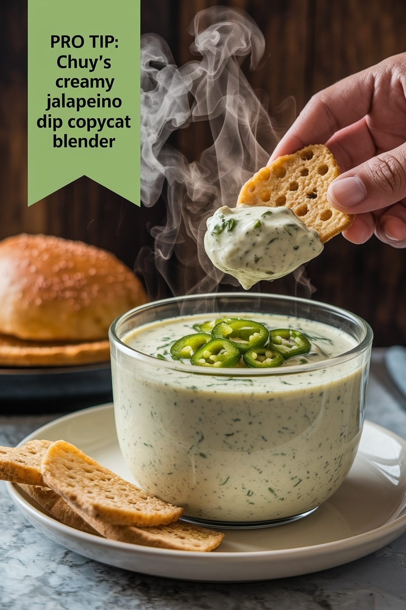 ## Easy Copycat Chuy's Creamy Jalapeño Dip Recipe in Blender