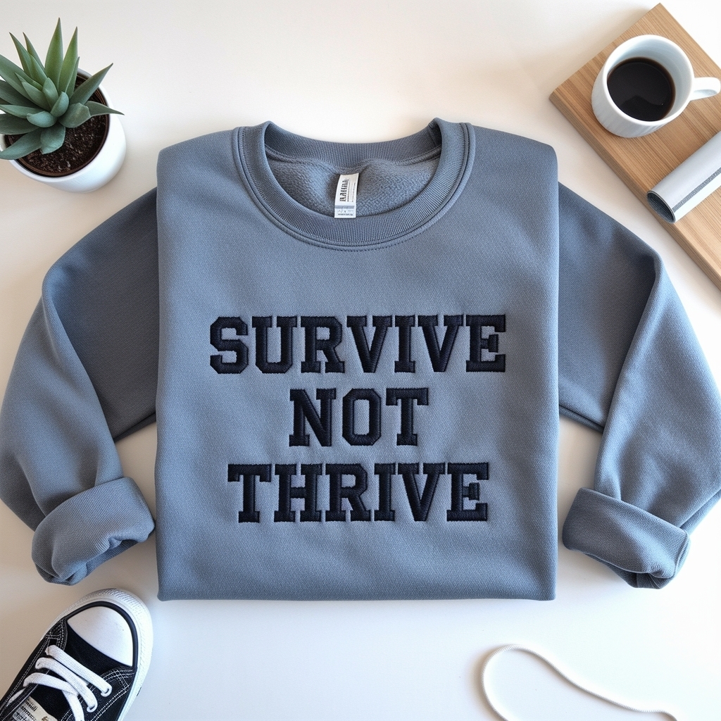 ## Stylish Contemporary Embroidered Crewneck for Trendsetters