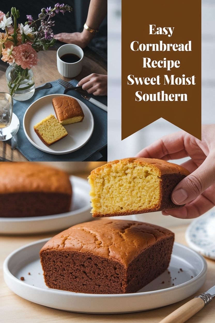 cornbread recipe sweet moist southern