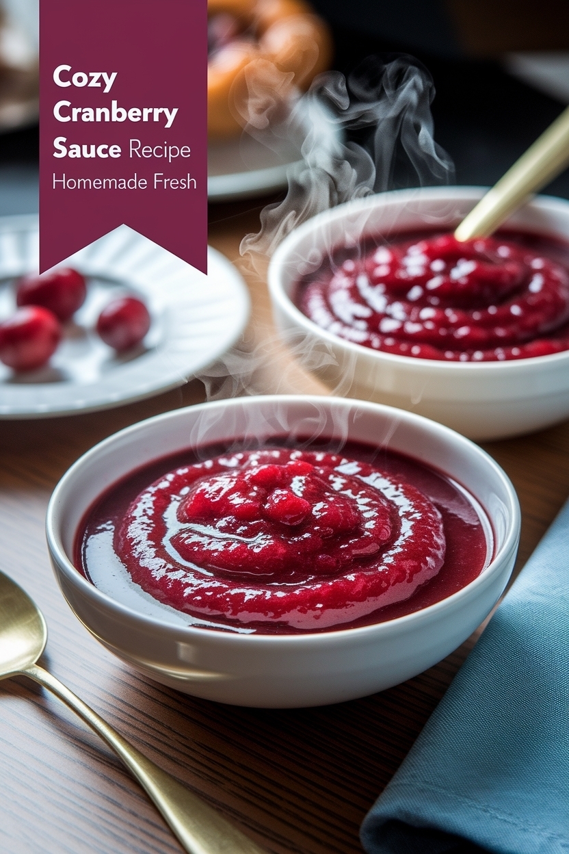 cranberry sauce recipe homemade fresh