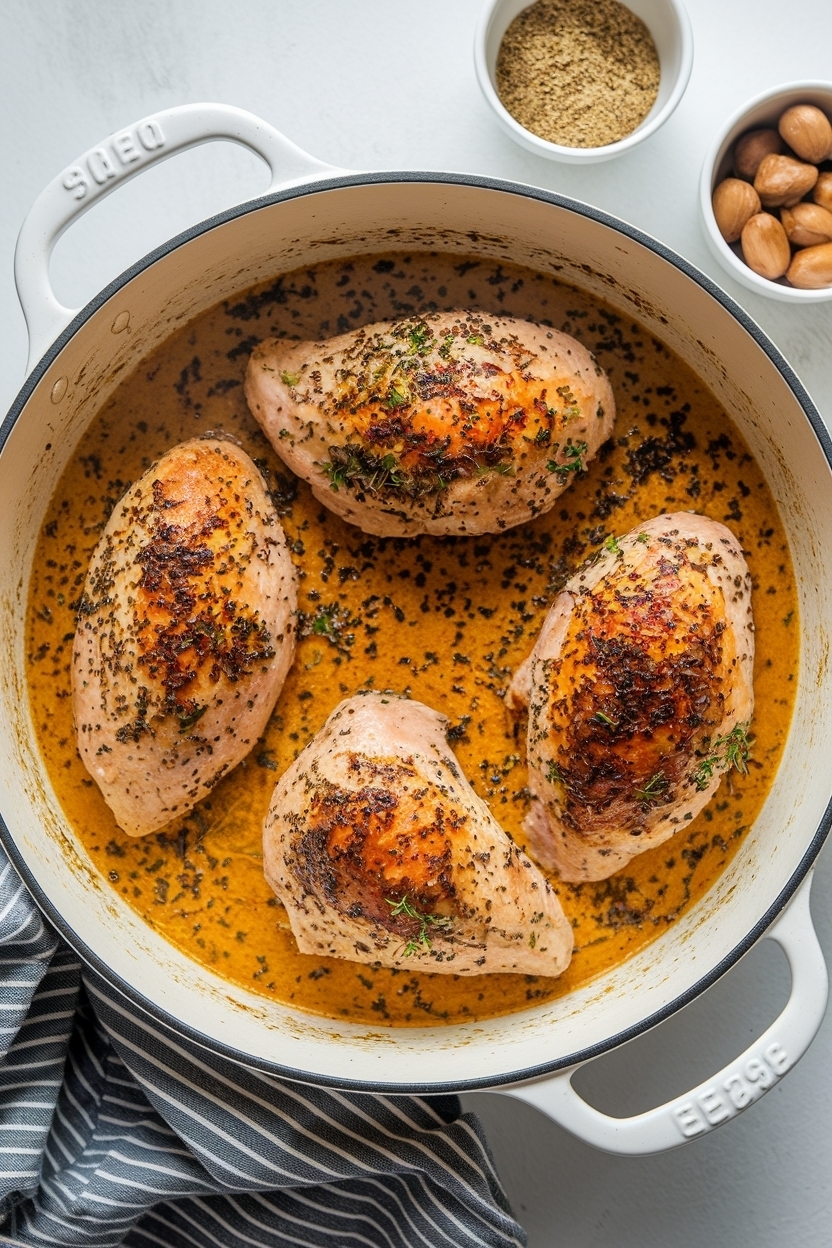 creamy tuscan chicken recipe one pan