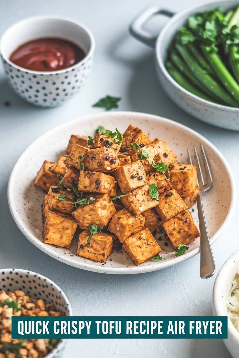 crispy tofu recipe air fryer