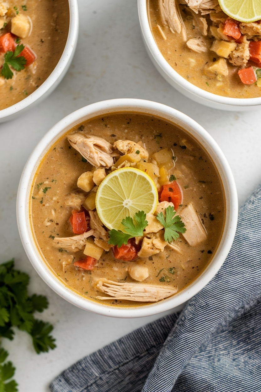 crockpot chicken tortilla soup recipe