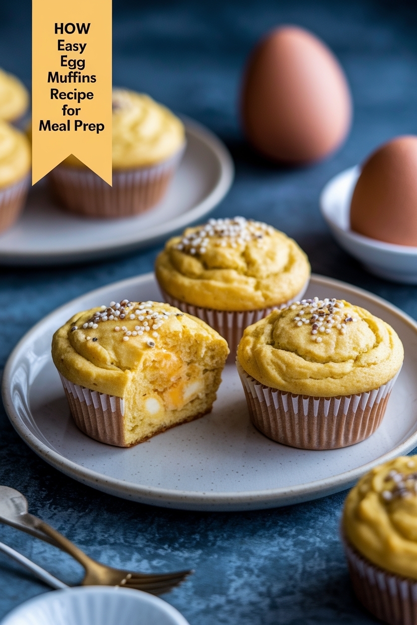 easy egg muffins recipe for meal prep