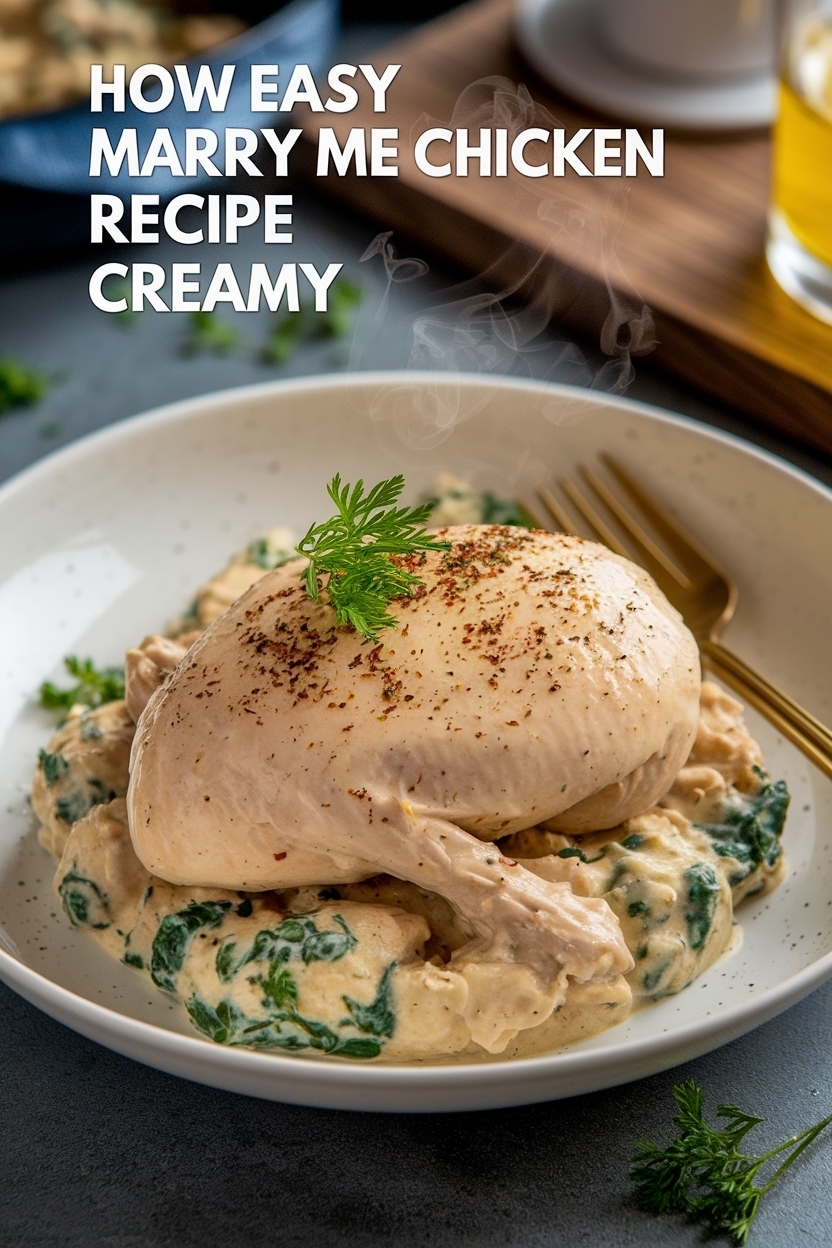 easy marry me chicken recipe creamy