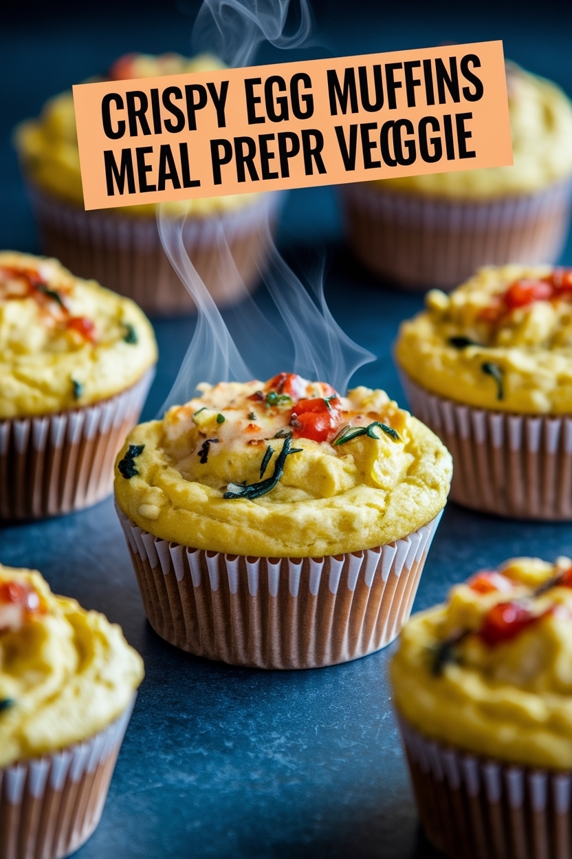 egg muffins meal prep recipe veggie