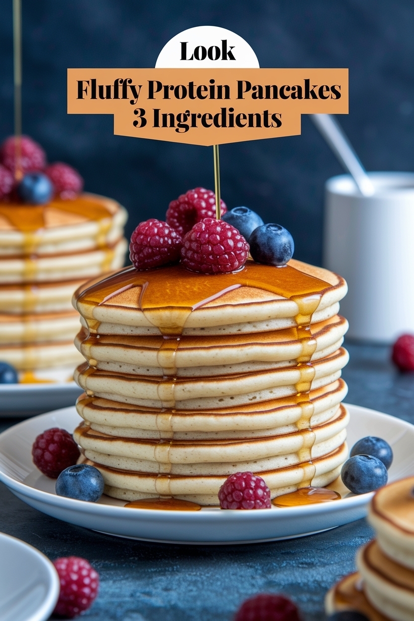 fluffy protein pancakes 3 ingredients