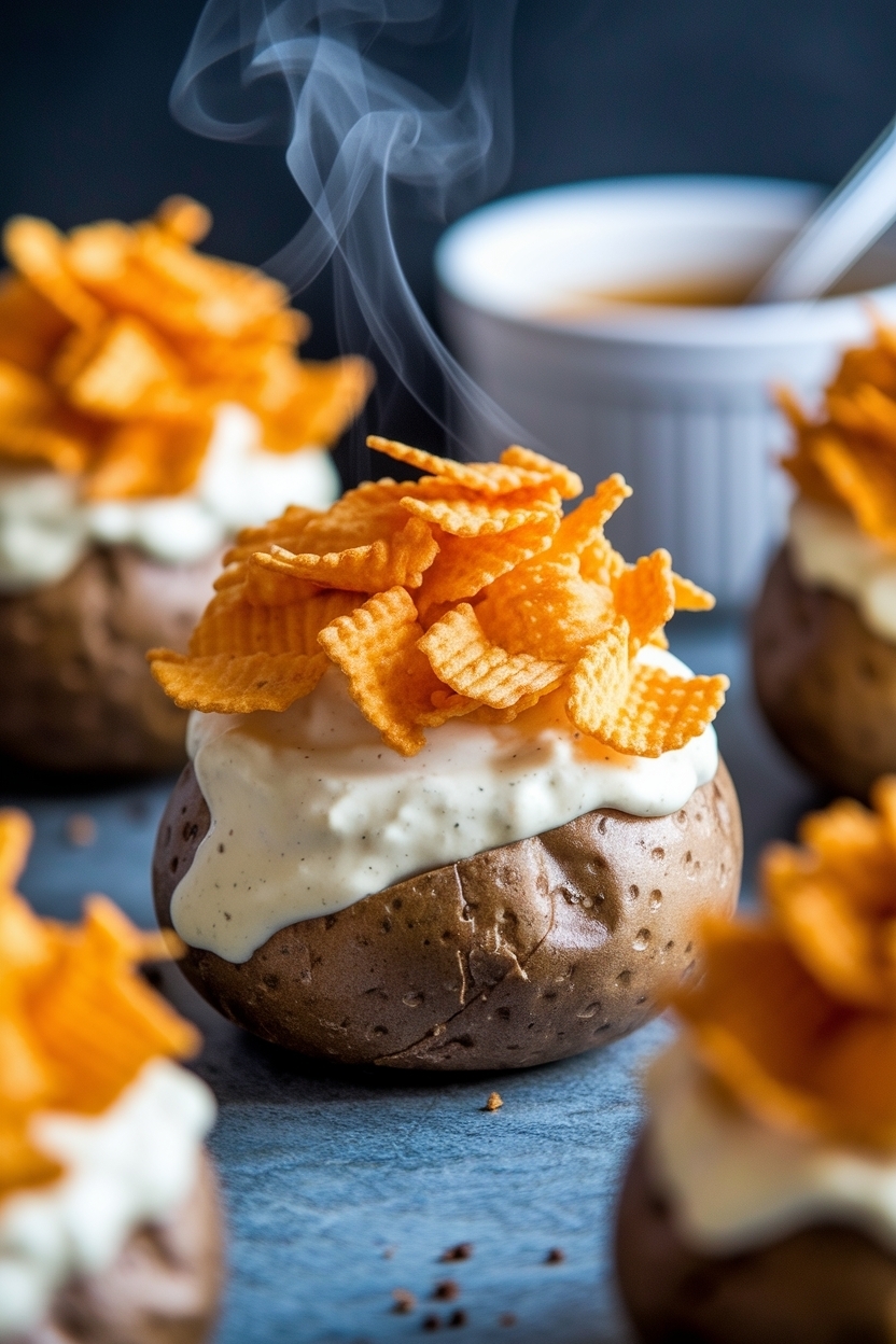 funeral potatoes with hashbrowns cornflakes topping