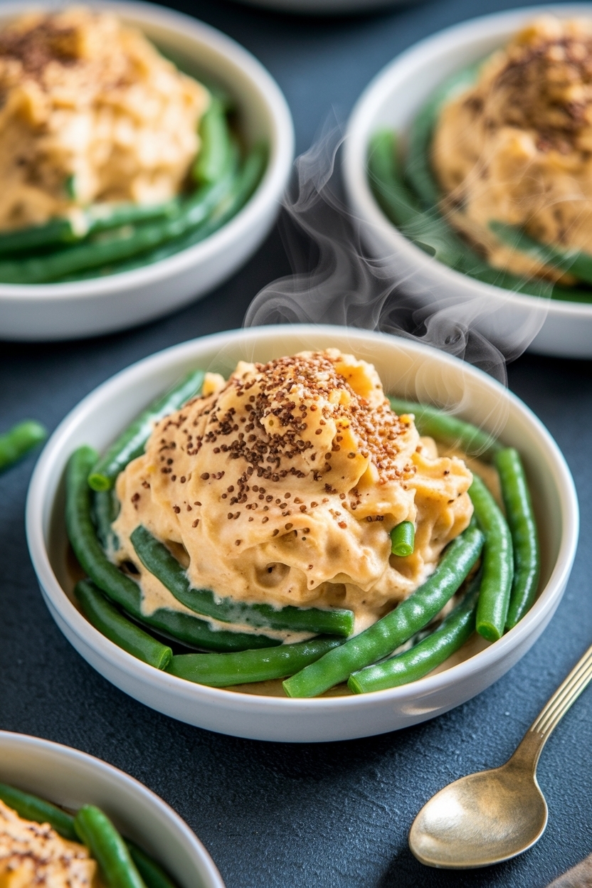 green bean casserole recipe from scratch