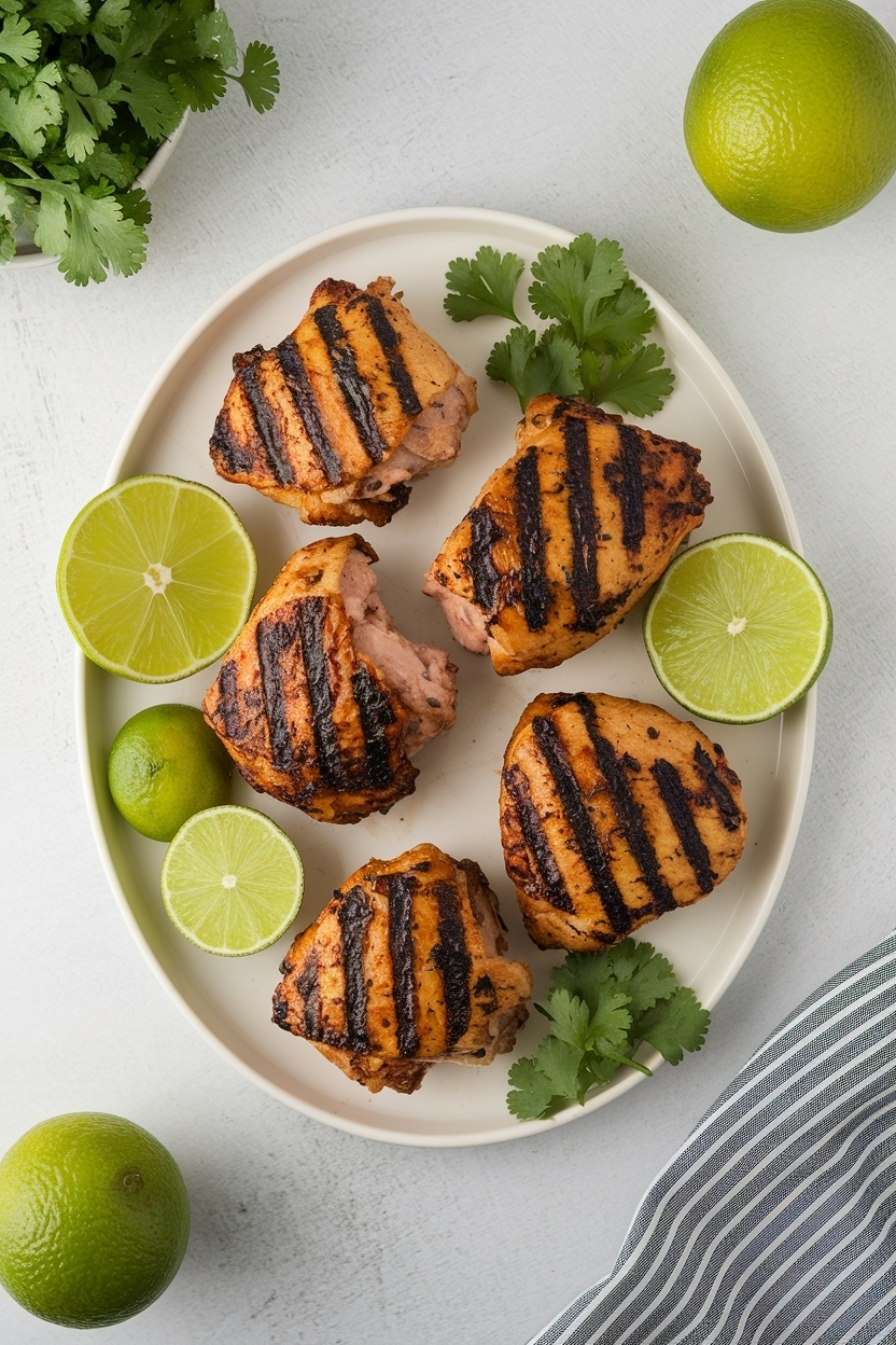 grilled chicken thighs cilantro lime